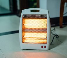 Electric heater, used at home. Electric heater, used at home.