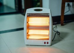 Electric heater, used at home. Electric heater, used at home.